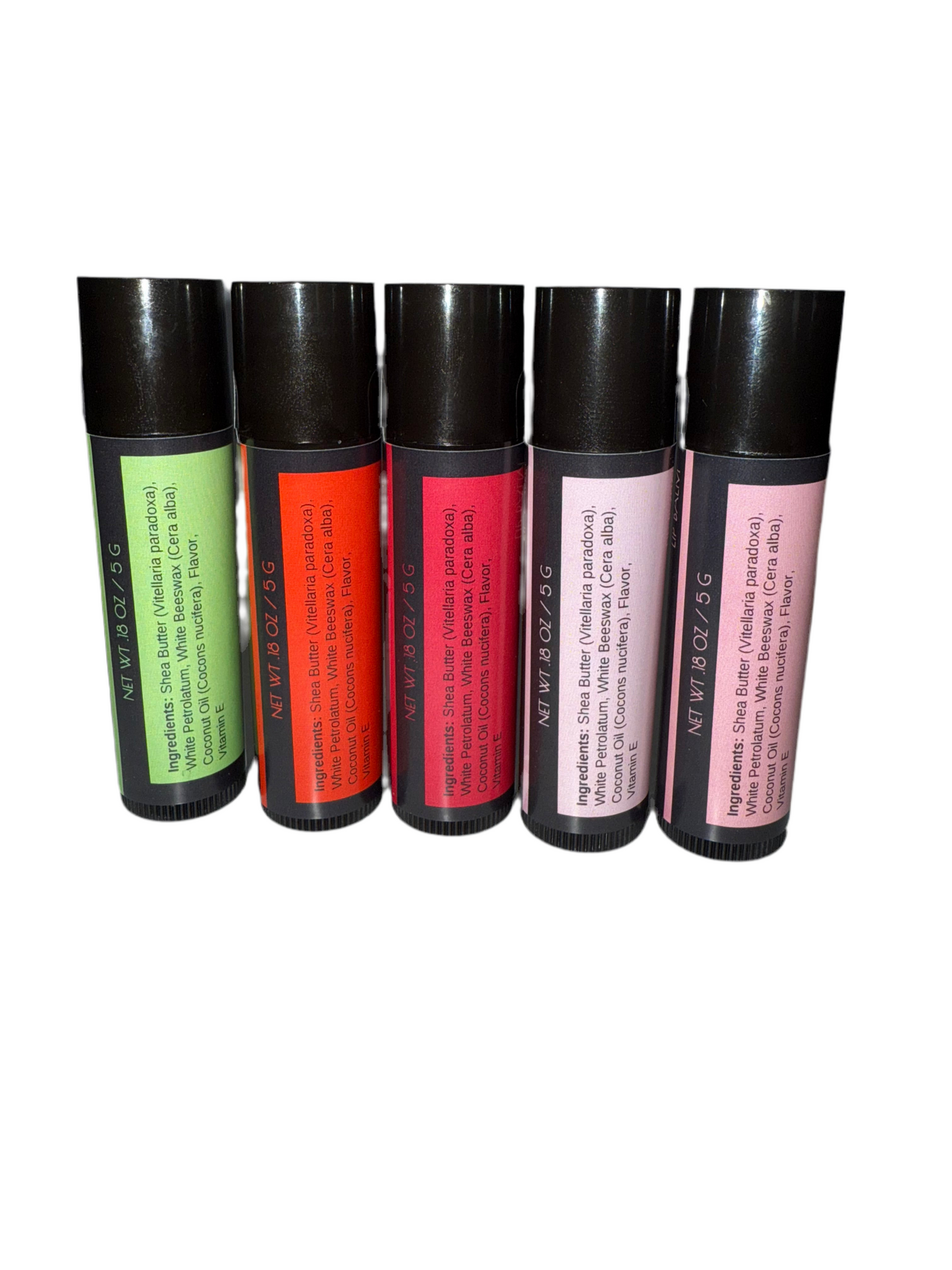 Summer Lip Balm Bulk Pack! 5 New Flavors!
