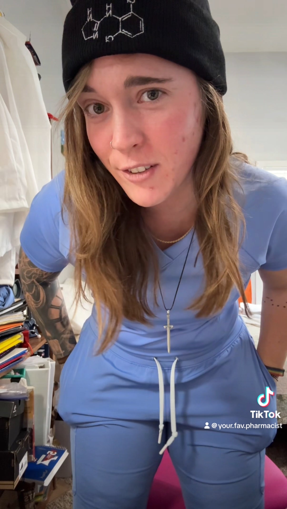 CLONIDINE Embroidered Beanie